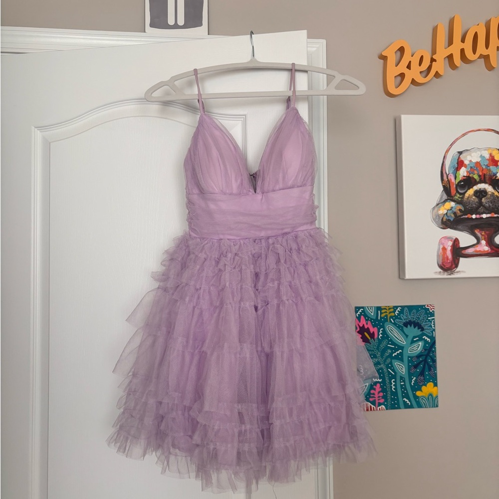 Windsor Lavender Tulle Dress